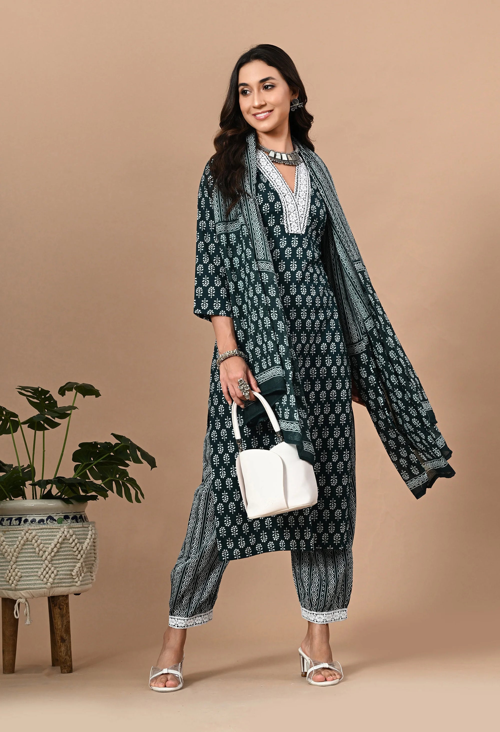Grey Rayon Kurta Set_5_Trisukh Clothing 